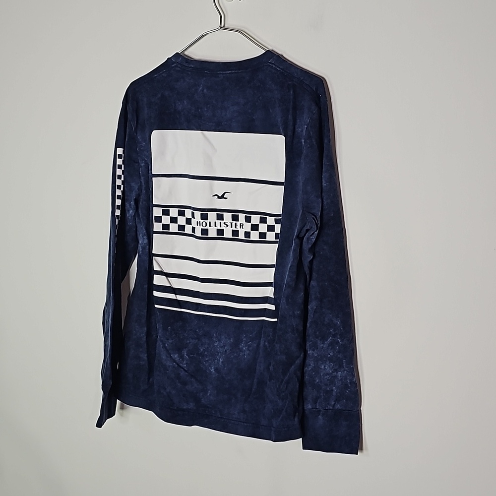 Hollister medium blue long sleeve shirt - Picture 4 of 7